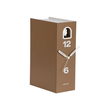 Stolové hodiny Book Owl Karlsson KA6163BR, 25cm